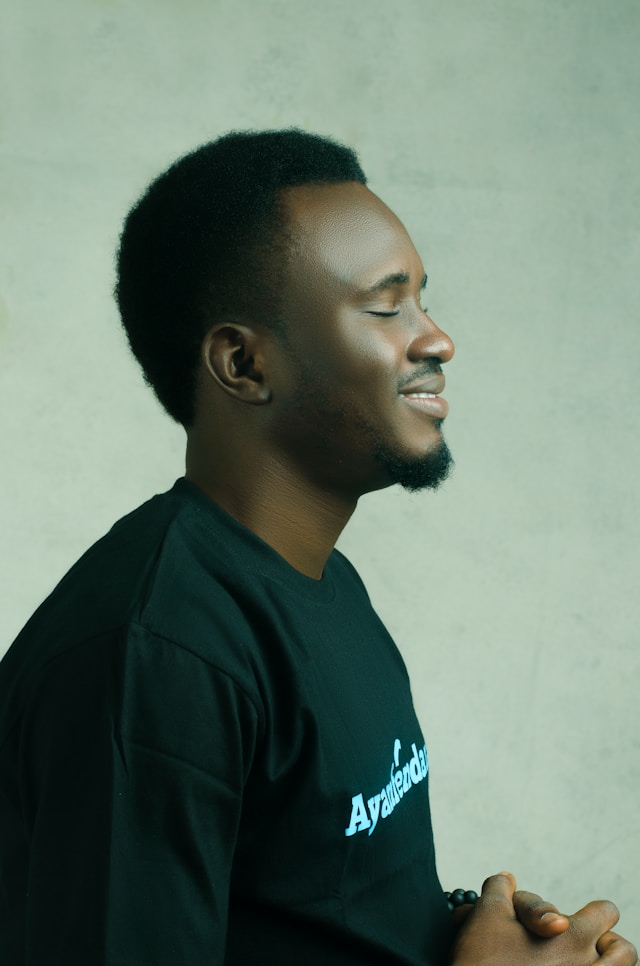 Young Nigerian man in Lagos